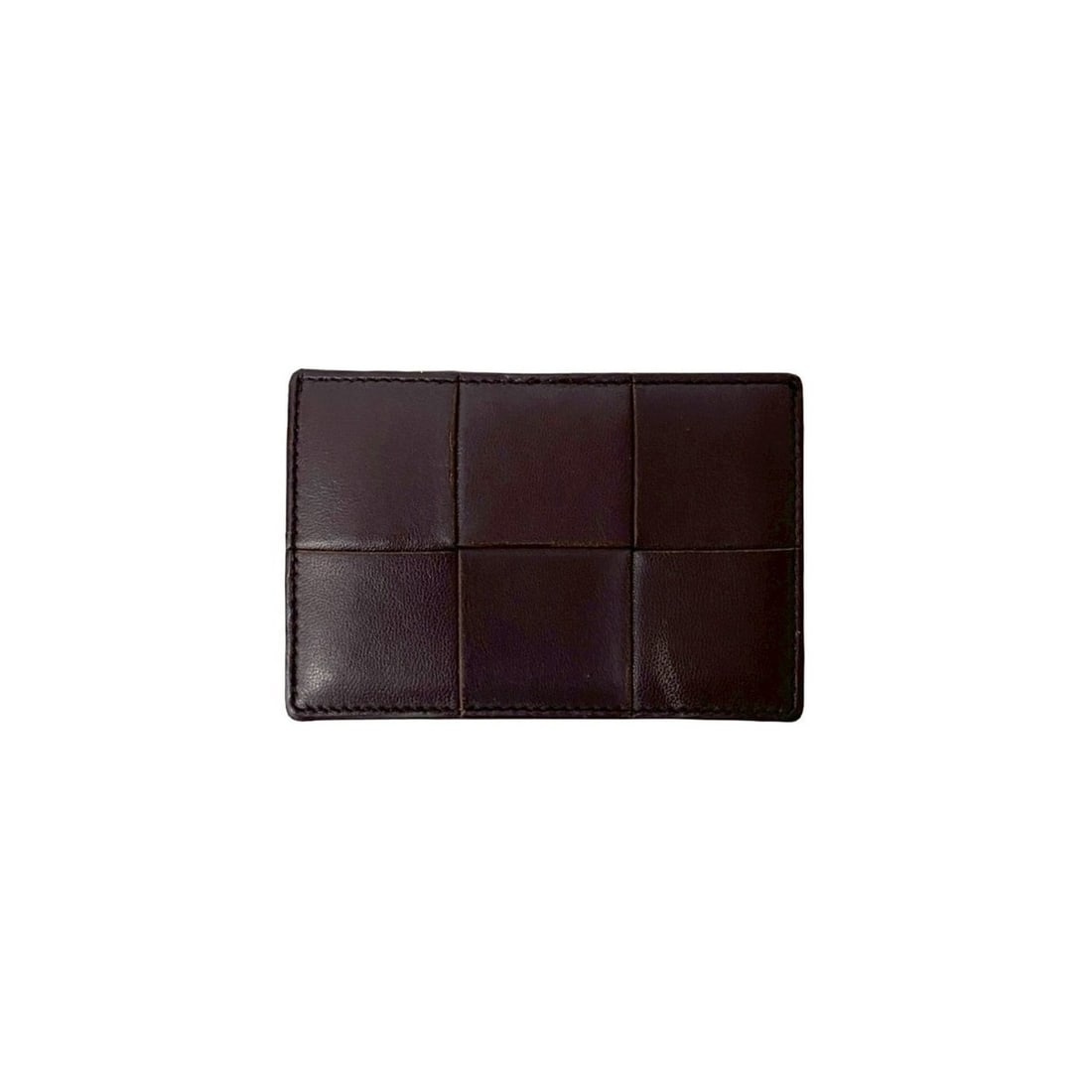 BOTTEGA VENETA Intrecciato Leather Card Case, Pass Business Holder, Purple, 45626 (1 of 8)