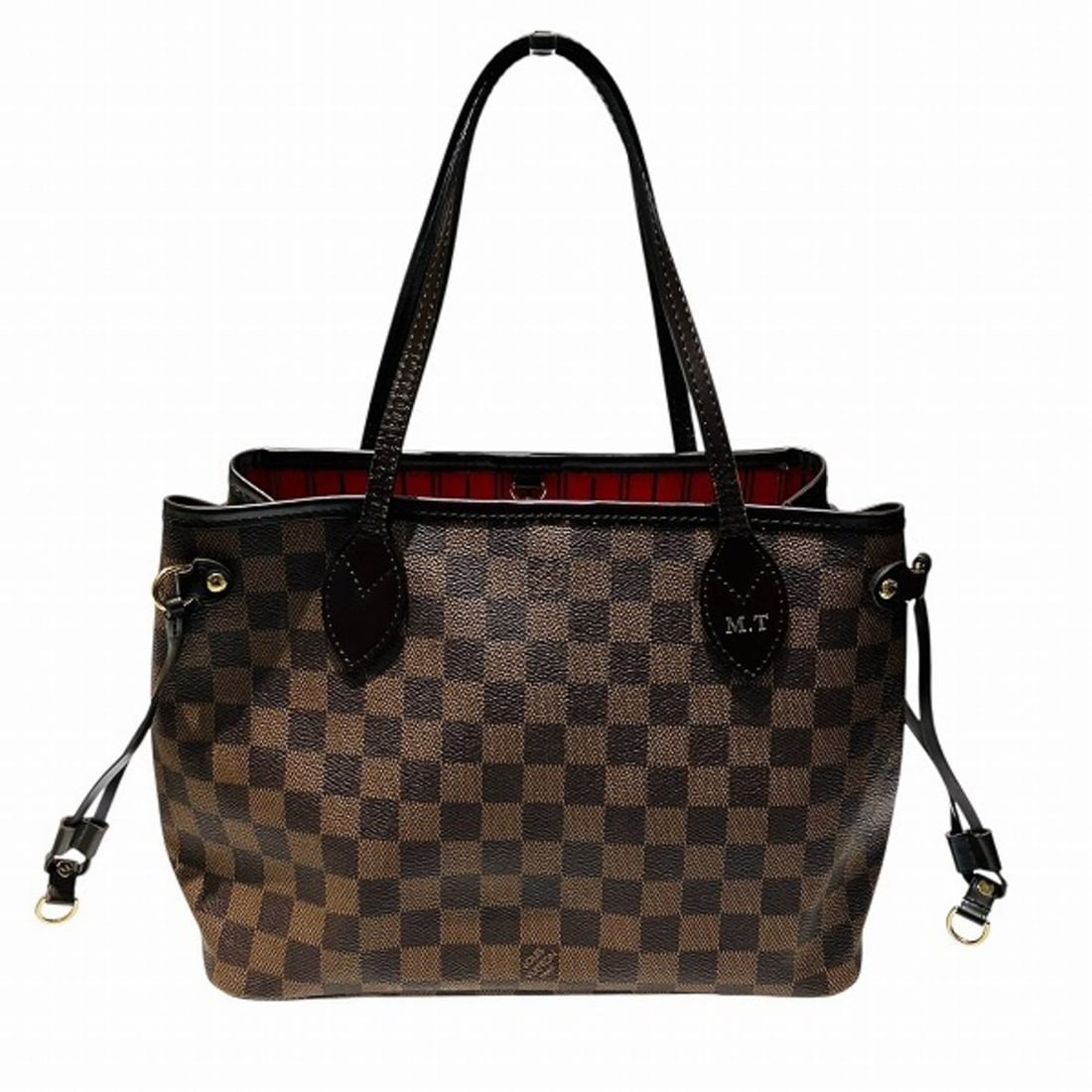 Louis Vuitton Damier Neverfull PM N51109 Tote Bag for Women: --- Catalog ---Category: SizeSize (HxWxD): 21cm x 29cm x 12cm / 8.26'' x 11.41'' x 4.72''Category: DesignType: Tote bagColor: BrownGender: WomenMaterial: PVC , Canvas Category: GeneralBrand: Louis Vui