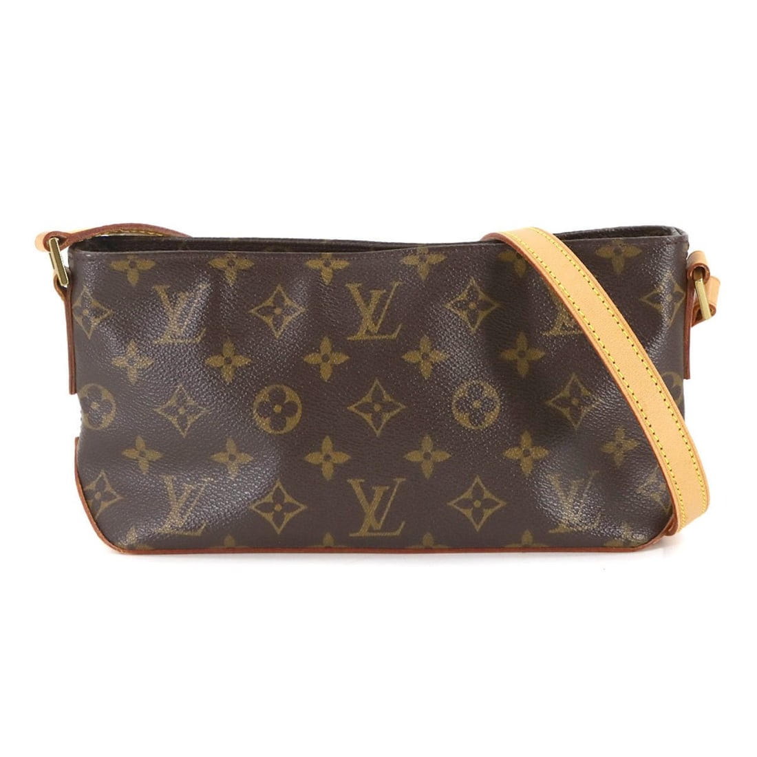 Louis Vuitton Monogram Trotter Shoulder Bag, Brown, M51240 (1 of 18)