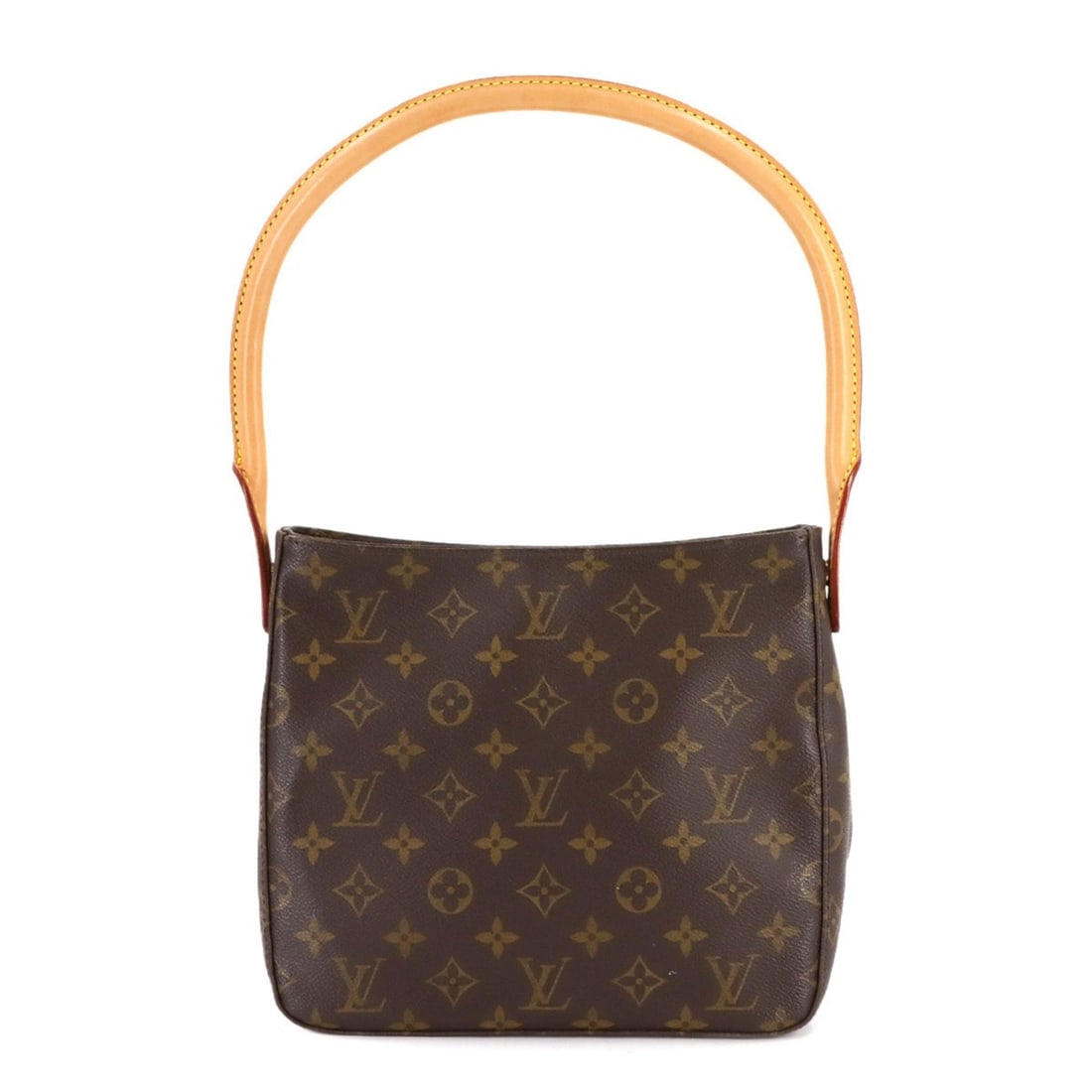 Louis Vuitton Monogram Looping MM Shoulder Bag, Brown, M51146 (1 of 14)