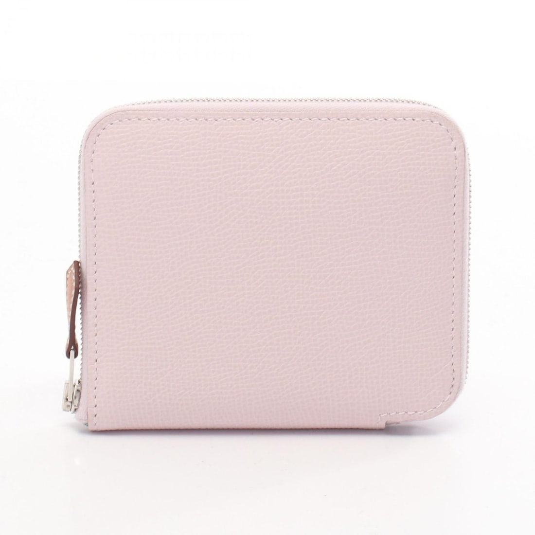 Hermes Hermès Azap Compact Silkin Round Wallet in Calfskin Leather (Cowhide) with Epsom Leather,: --- Catalog ---Category: SizeSize (HxWxD): 9.5cm x 11cm x 1.5cm / 3.74'' x 4.33'' x 0.59''Category: DesignType: Coin purse/coin caseColor: PinkGender: WomenMaterial: Epsom leather Category: GeneralBra