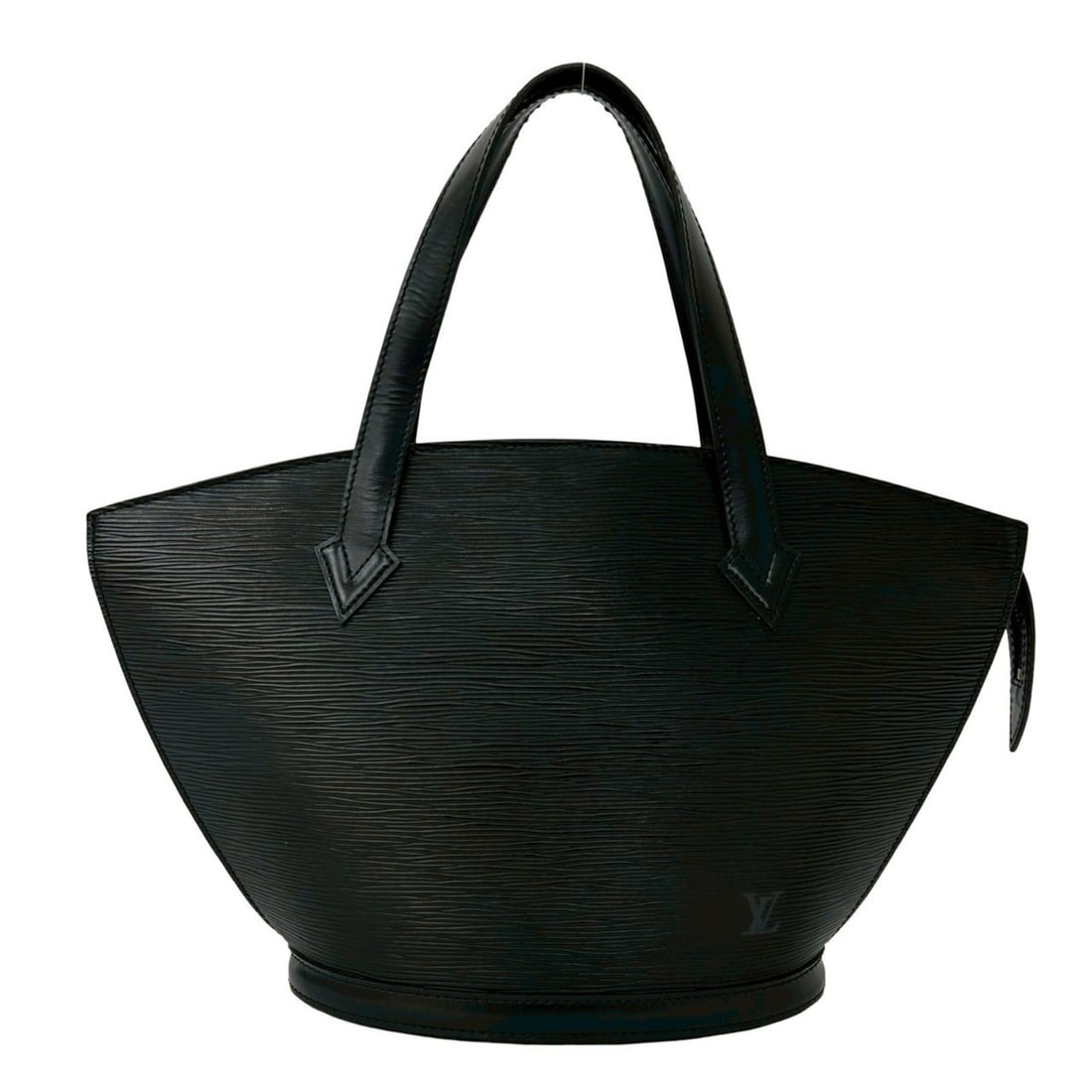 LOUIS VUITTON Saint Jacques Epi Leather Handbag/Mini Tote Bag in Noir 22968 (1 of 10)