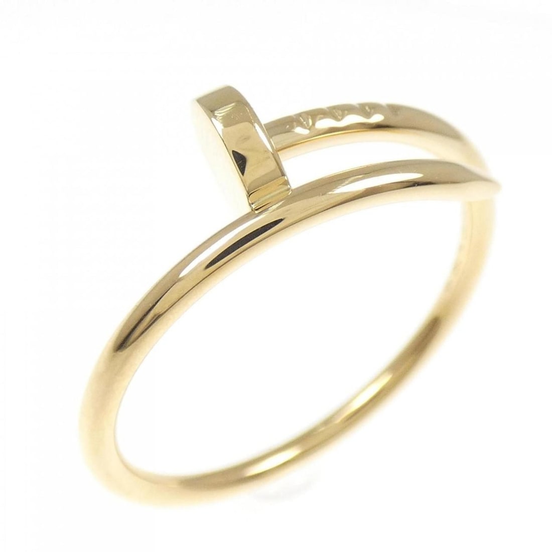 Cartier Juste un Clou small ring: --- Catalog ---Category: SizeUS Size: 10Brand Size: 60Category: DesignType: Band ringColor: Yellow goldGender: Women,MenMaterial: Yellow gold (18K)Category: GeneralMPN: B4225900Brand: Cartier--- Item