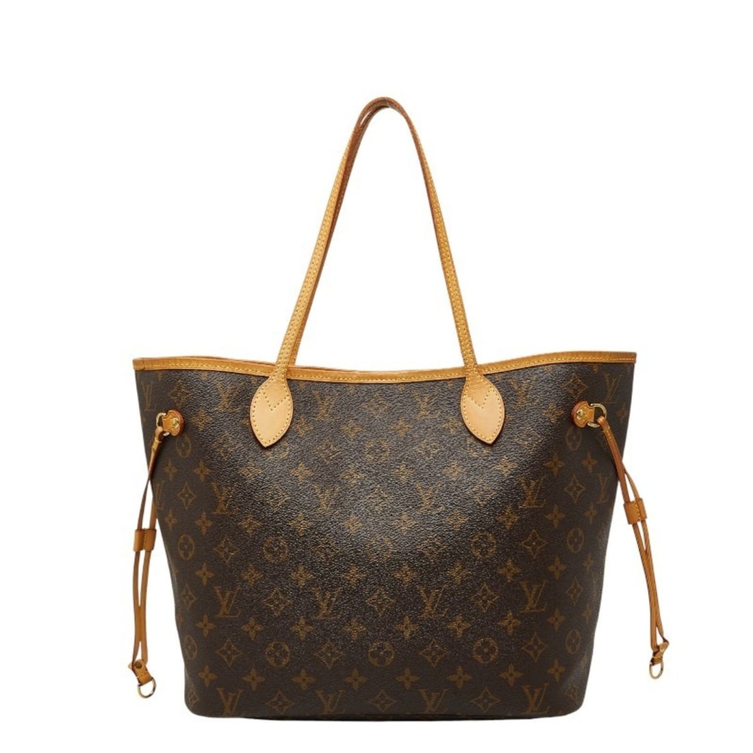 Louis Vuitton Monogram Neverfull MM Shoulder Bag Tote M40156 Brown Leather Women's LOUIS VUITTON (1 of 15)