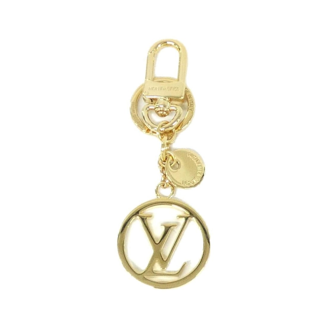 Louis Vuitton Accessories Handbag Charm LV Circle M68000 Keychain: --- Catalog ---Category: DesignType: HandbagColor: GoldGender: Men,WomenCategory: GeneralMPN: M68000Brand: Louis Vuitton--- Item List ---Section: ConditionRanking: Rank A Used - A few traces of usage,