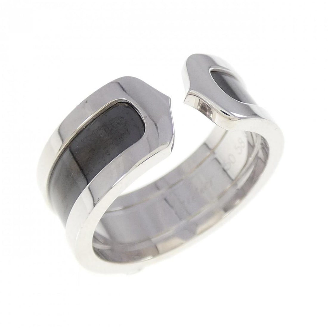 Cartier C2 Limited Edition Ring: --- Catalog ---Category: SizeUS Size: 9Brand Size: 58Category: DesignType: Band ringGender: Women,MenMaterial: White gold (18K)Category: GeneralBrand: Cartier--- Item List ---Section: ConditionRanking