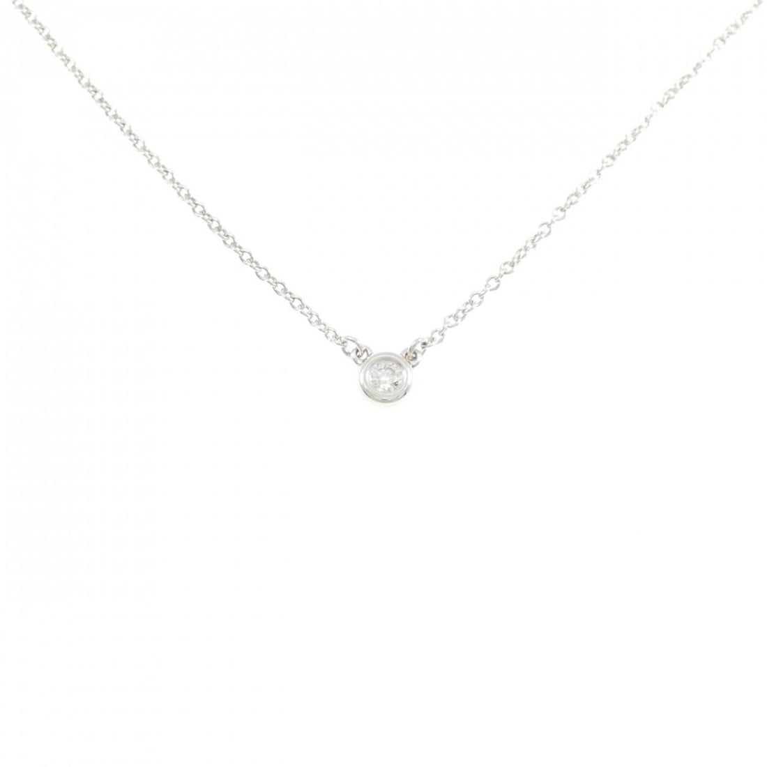 Tiffany By the Yard Necklace: --- Catalog ---Category: SizePendant Size: 4.2mm / 0.16''Neck Circumference: 41 cm / 16.14''Category: DesignStone: DiamondGender: WomenMaterial: Silver 925Necklace Type: NecklaceCategory: GeneralBrand