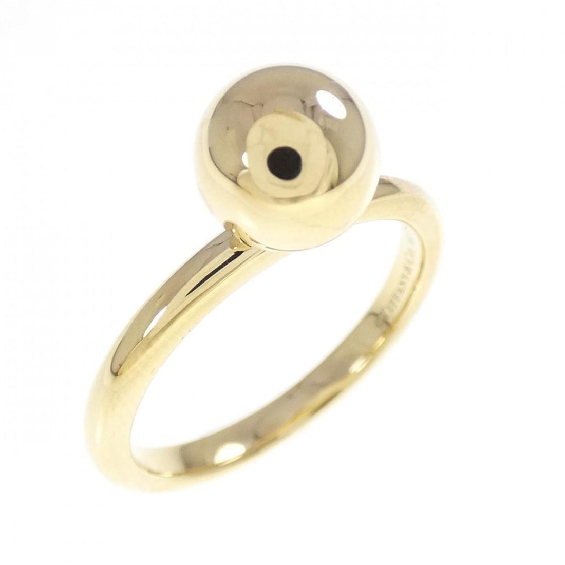 Tiffany Ball Ring: --- Catalog ---Category: SizeJP Size: 14.0US Size: 7Category: DesignType: Band ringGender: WomenMaterial: Yellow gold (18K)Category: GeneralBrand: Tiffany--- Item List ---Section: ConditionRanking: Ra