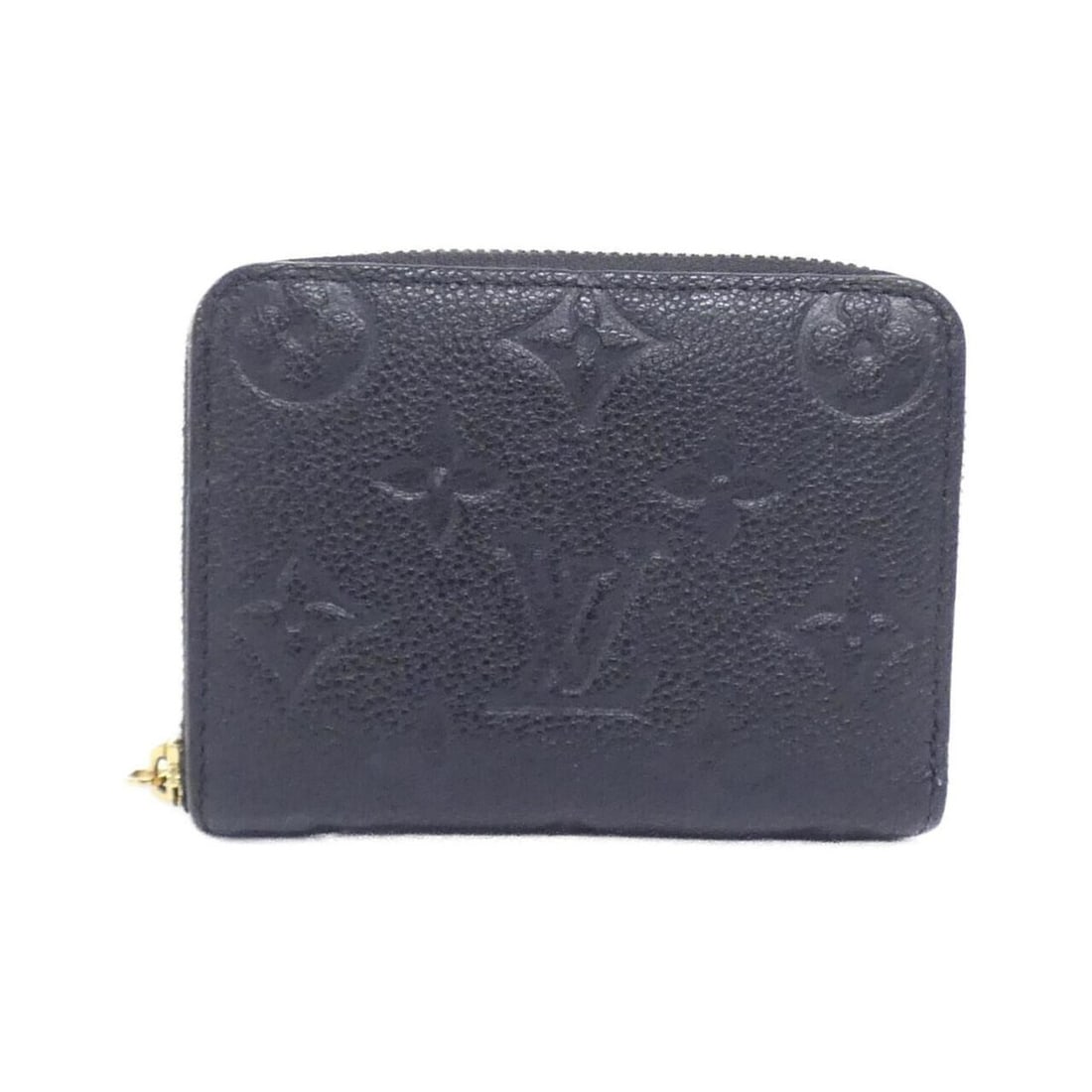Louis Vuitton Monogram Empreinte Zippy Coin Purse M60574 Wallets & Cases: --- Catalog ---Category: SizeSize (HxWxD): 8cm x 11cm x 2cm / 3.14'' x 4.33'' x 0.78''Category: DesignType: Coin purse/coin caseColor: BlackGender: WomenMaterial: Leather Leather/Fur Type: Calf leathe