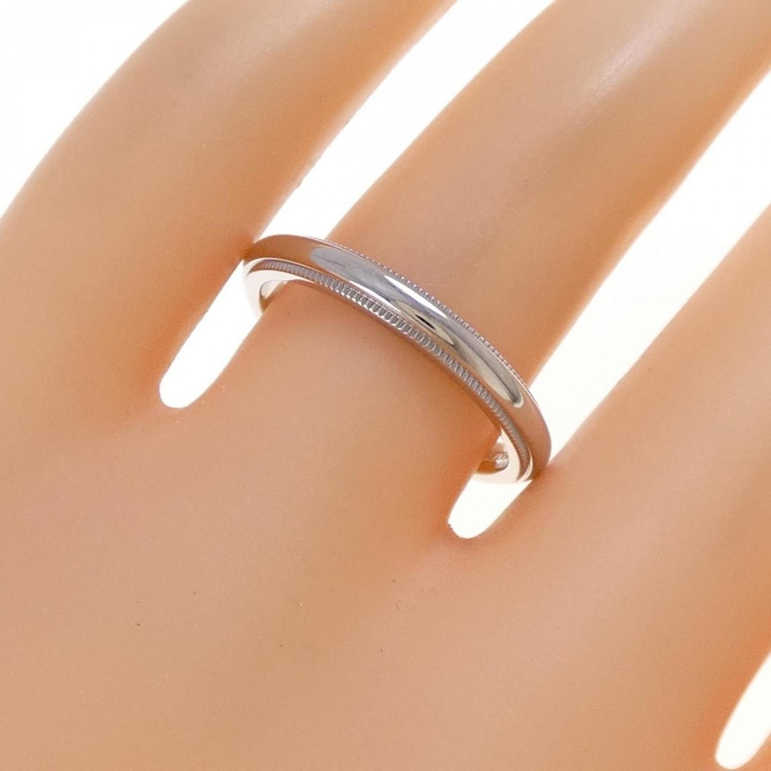 Tiffany Milgrain Ring - 4