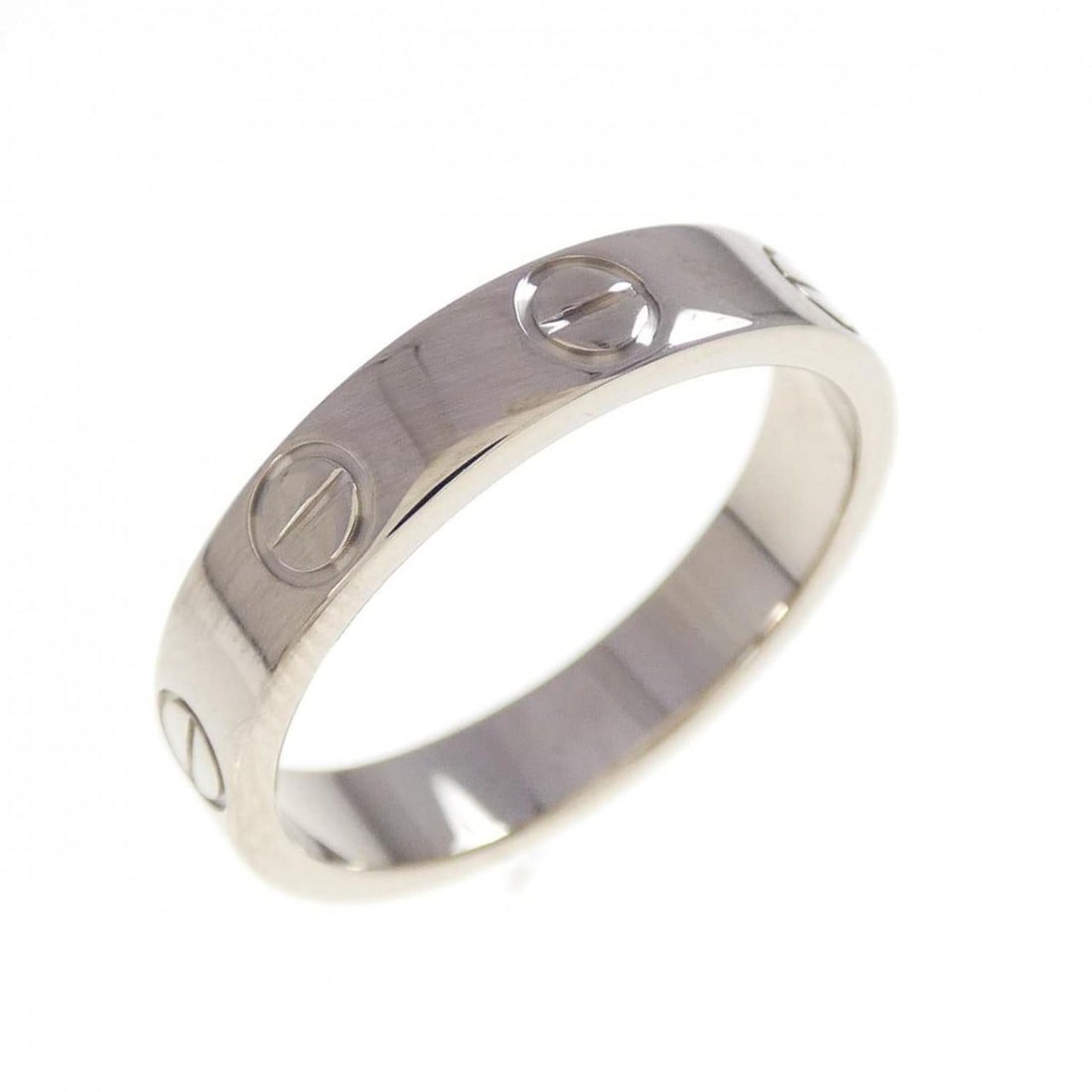 Cartier Mini Love Ring: --- Catalog ---Category: SizeUS Size: 5Brand Size: 49Category: DesignType: Band ringColor: SilverGender: WomenMaterial: Silver 925Category: GeneralBrand: Cartier--- Item List ---Section: