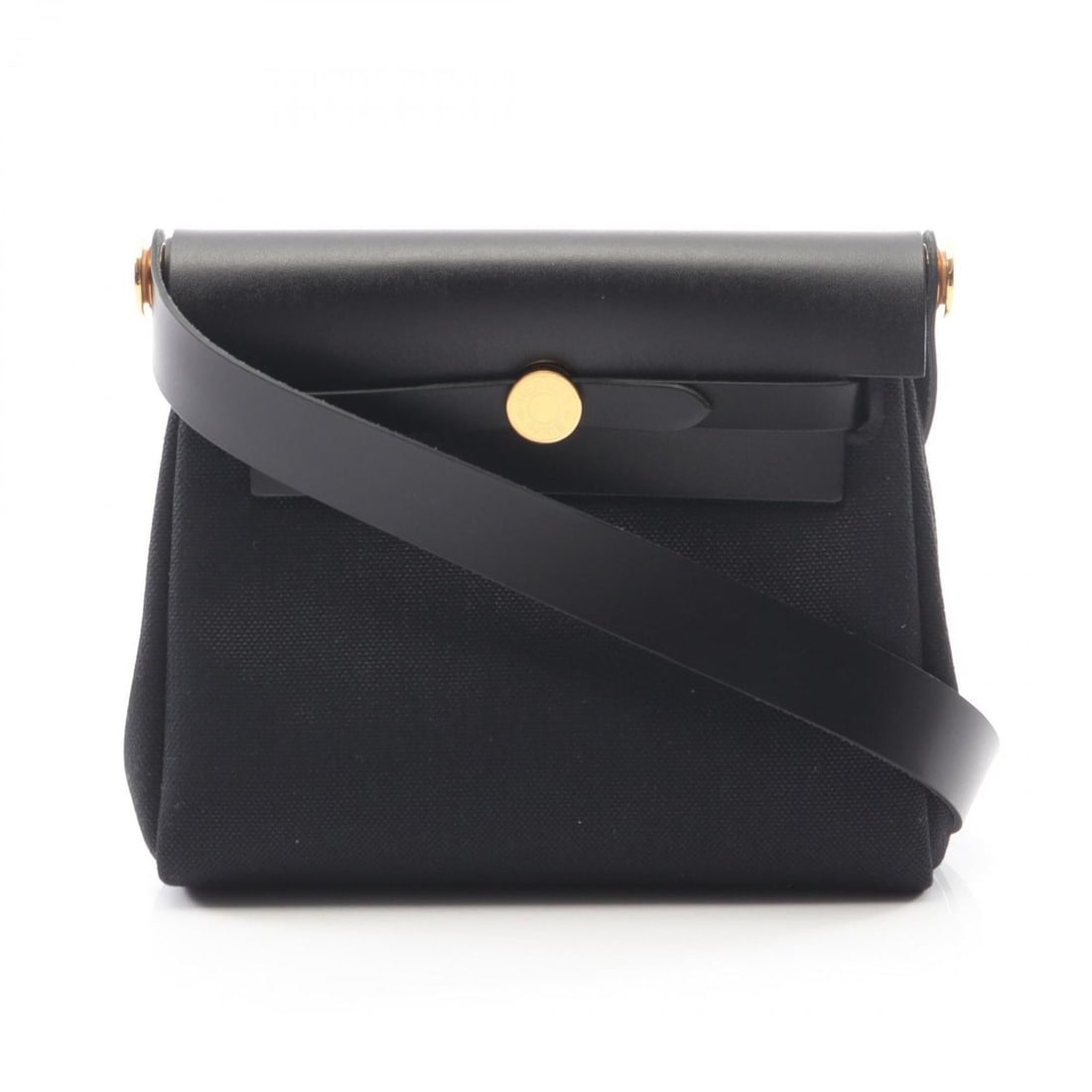 Hermes Hermès Airbag Zip Mini Shoulder Bag, Canvas and Leather, Toile Militaire, Vache Hunter, (1 of 12)