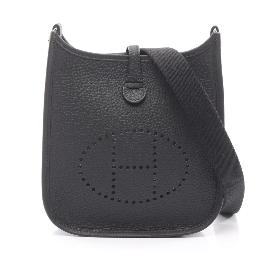 Hermes Hermès Evelyn TPM Amazon Shoulder Bag in Taurillon Clemence Leather, Black (1 of 17)