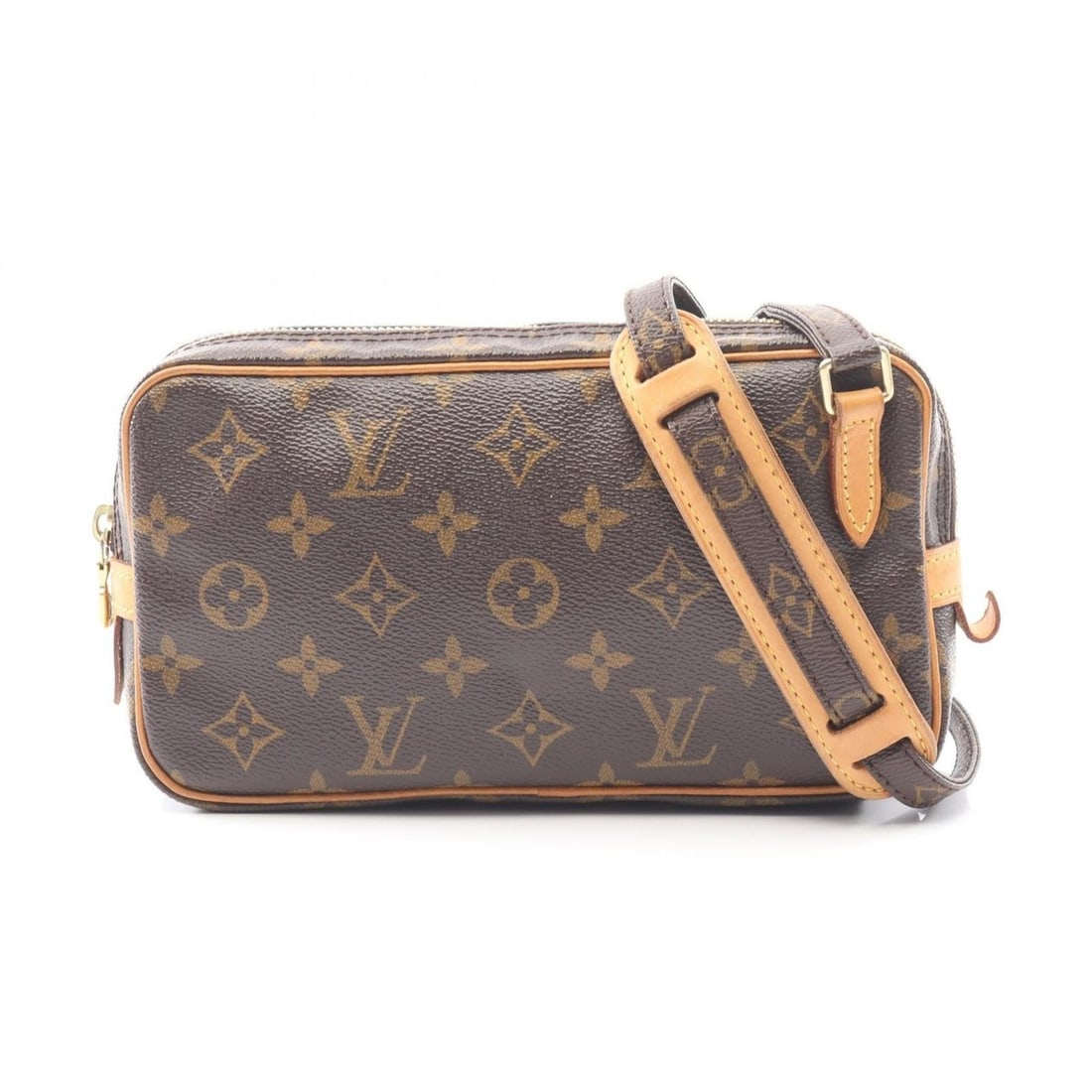 Louis Vuitton Marly Bandouliere Shoulder Bag, Coated Canvas and Leather, Monogram, Women's, Brown, (1 of 14)