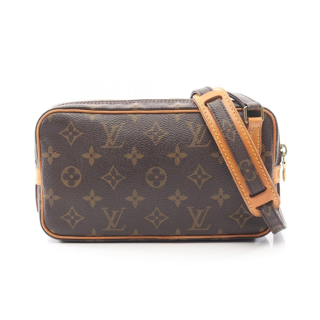 Louis Vuitton Marly Bandouliere Shoulder Bag, Coated Canvas and Leather, Monogram, Women's, Brown, (1 of 11)