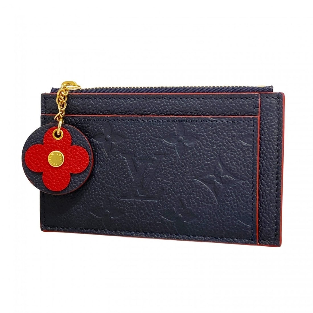 Louis Vuitton Monogram Empreinte Porte Carte Zip Wallet/Coin Case M68338 Marine Rouge Women's: --- Catalog ---Category: SizeSize (HxWxD): 7.5cm x 13cm x 1cm / 2.95'' x 5.11'' x 0.39''Category: DesignType: Coin purse/coin caseColor: Marine rougeGender: WomenCategory: GeneralMPN: M68338Brand: Lou