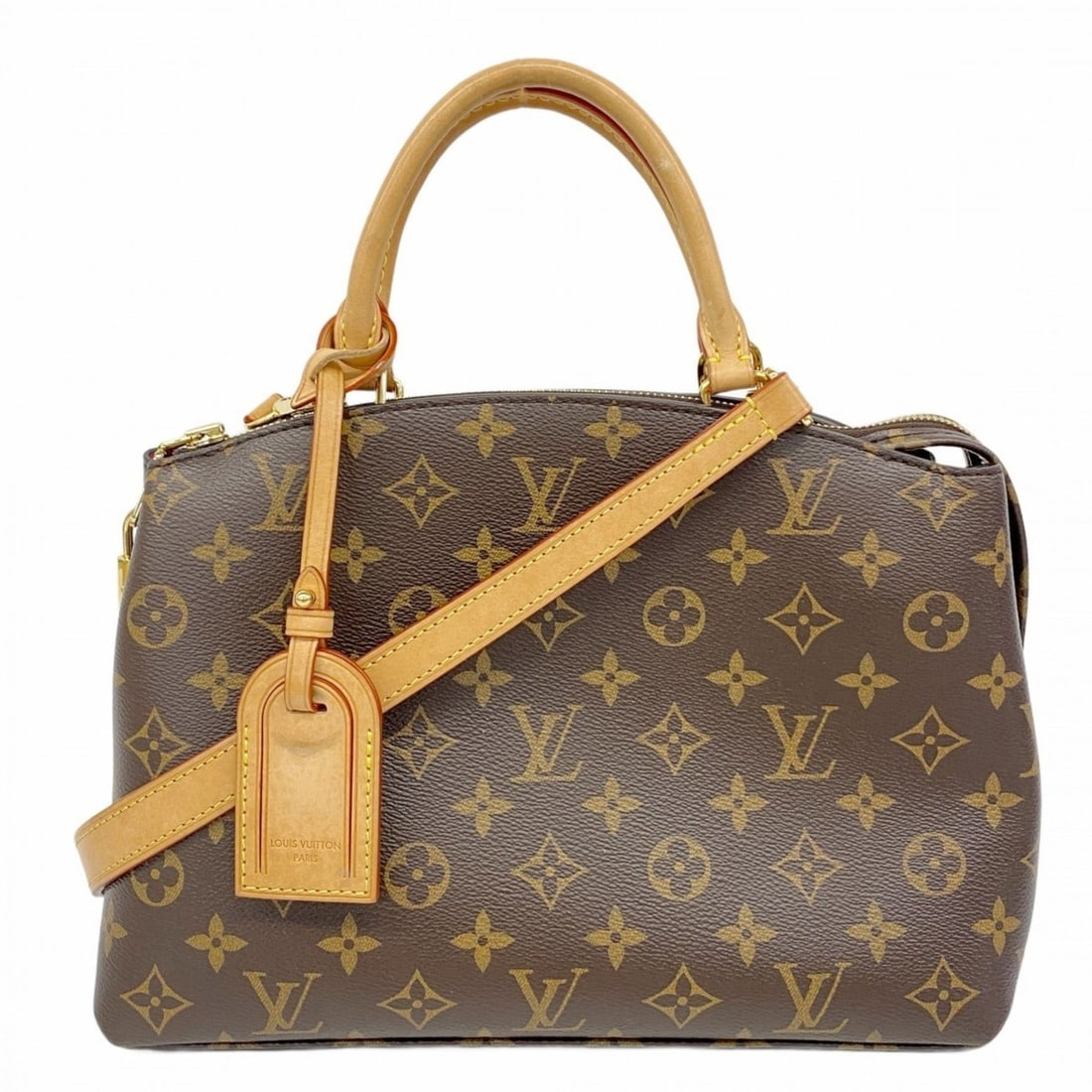 Louis Vuitton Monogram Petit Palais PM Handbag M45900 Brown 2-Way Bag for Women (1 of 14)