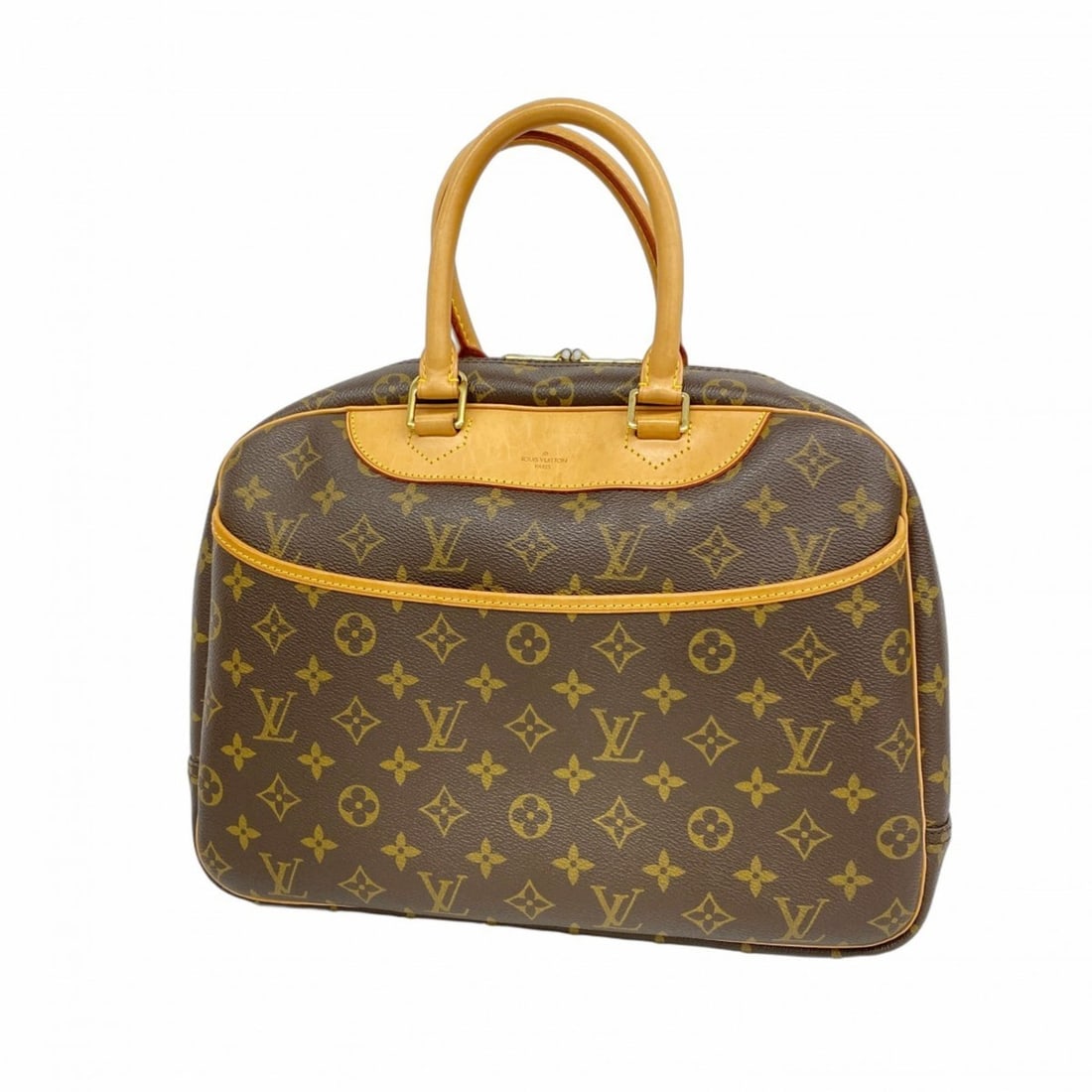 Louis Vuitton Monogram Deauville Handbag M47270 Brown Women's: --- Catalog ---Category: SizeSize (HxWxD): 27cm x 35cm x 14cm / 10.62'' x 13.77'' x 5.51''Category: DesignType: HandbagColor: BrownGender: WomenCategory: GeneralMPN: M47270Brand: Louis Vuitton--- Item