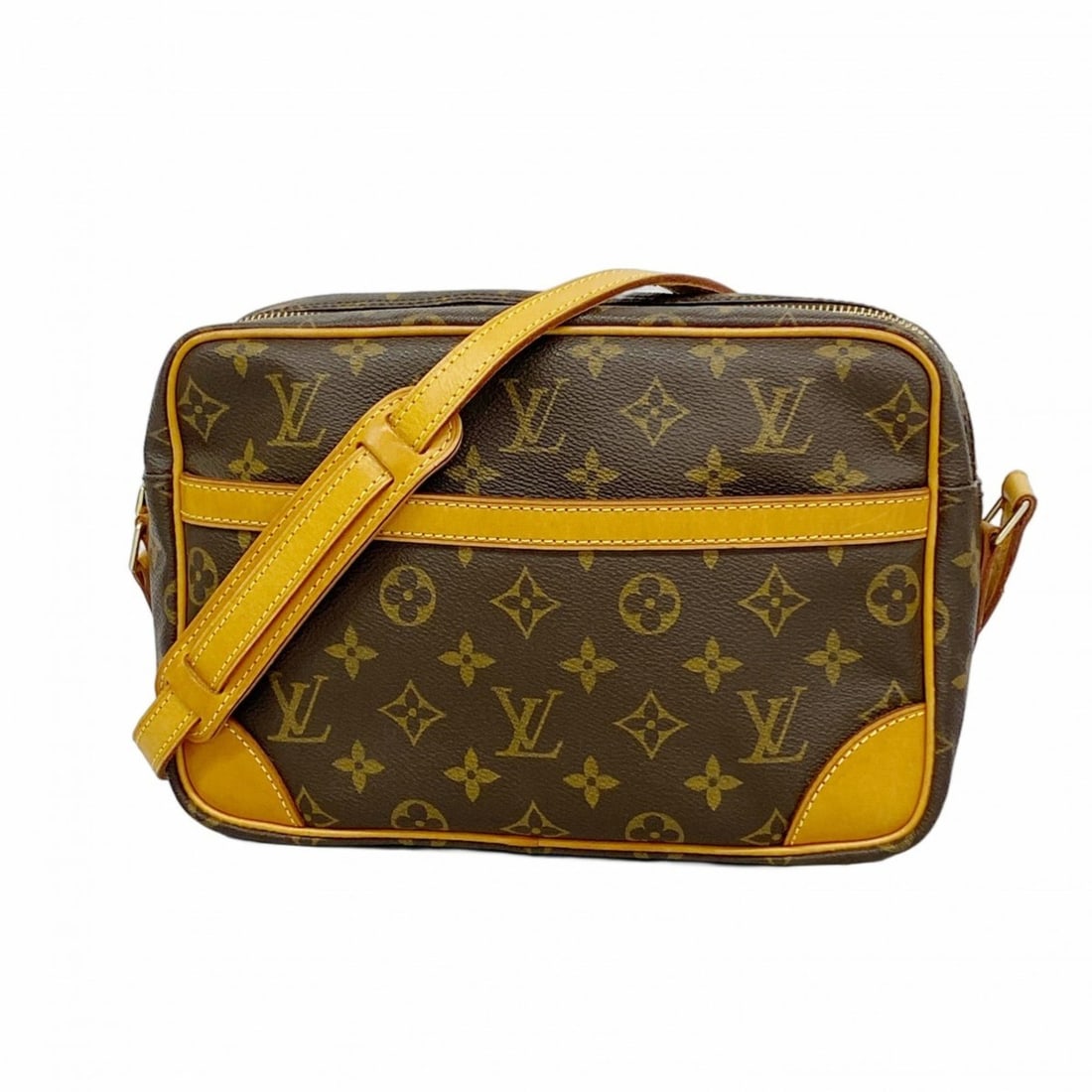 Louis Vuitton Monogram Trocadero 27 Shoulder Bag M51274 Brown Women's: --- Catalog ---Category: SizeSize (HxWxD): 17cm x 26cm x 6.5cm / 6.69'' x 10.23'' x 2.55''Category: DesignType: Shoulder bagColor: BrownGender: WomenCategory: GeneralMPN: M51274Brand: Louis Vuitton---