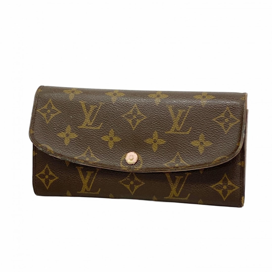Louis Vuitton Monogram Portefeuille Emilie Long Wallet M61289 Rose Ballerine Women's (1 of 13)