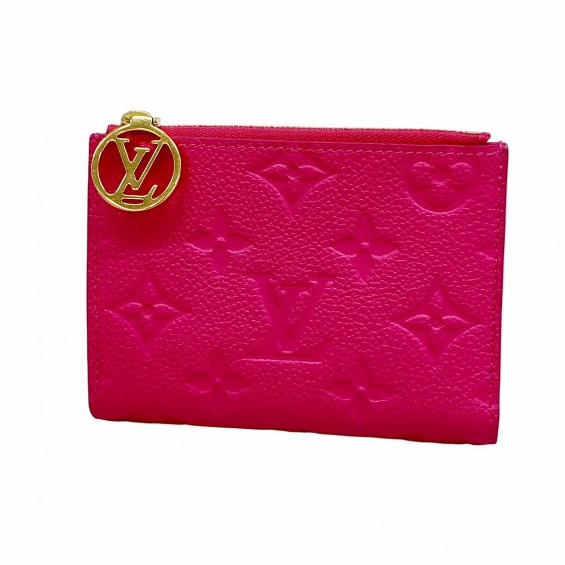 Louis Vuitton Monogram Empreinte Portefeuille Lisa Wallet M26707 Frozen Orchid Women's (1 of 11)