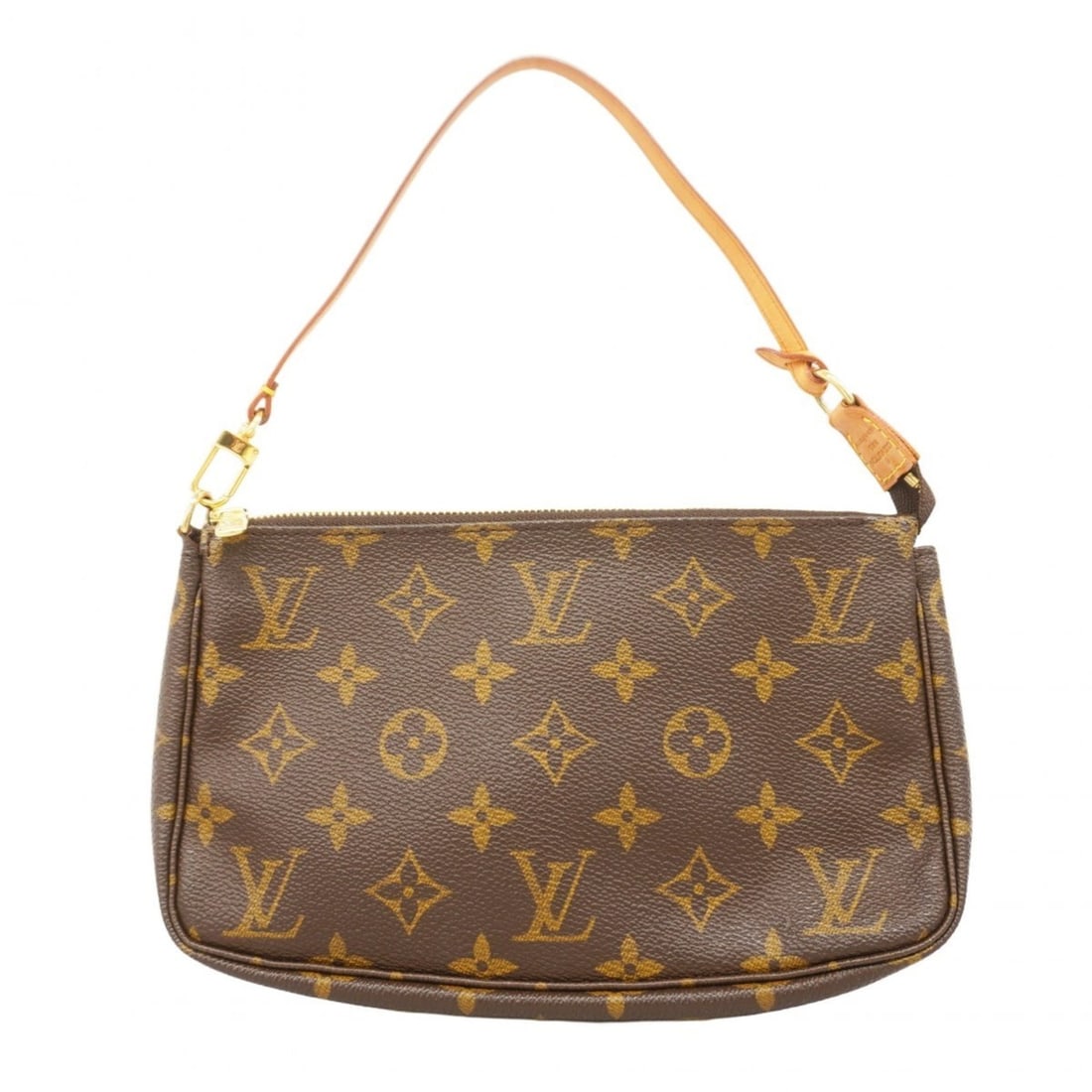Louis Vuitton Monogram Pochette Accessoires M51980 Brown Women's Bag/Pouch (1 of 10)