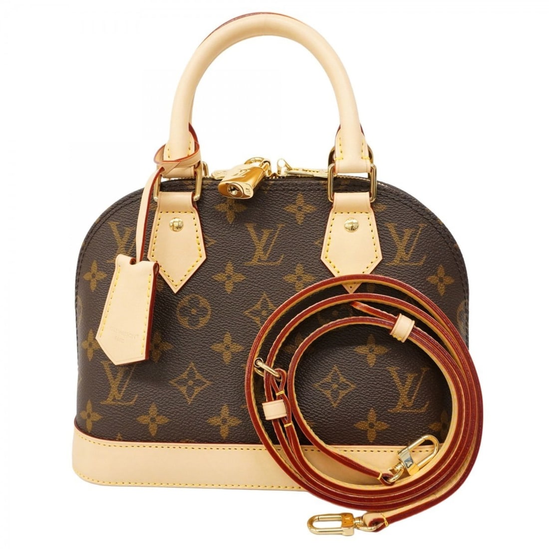 Louis Vuitton Monogram Alma BB Handbag M46990 Brown 2-Way Bag for Women (1 of 13)