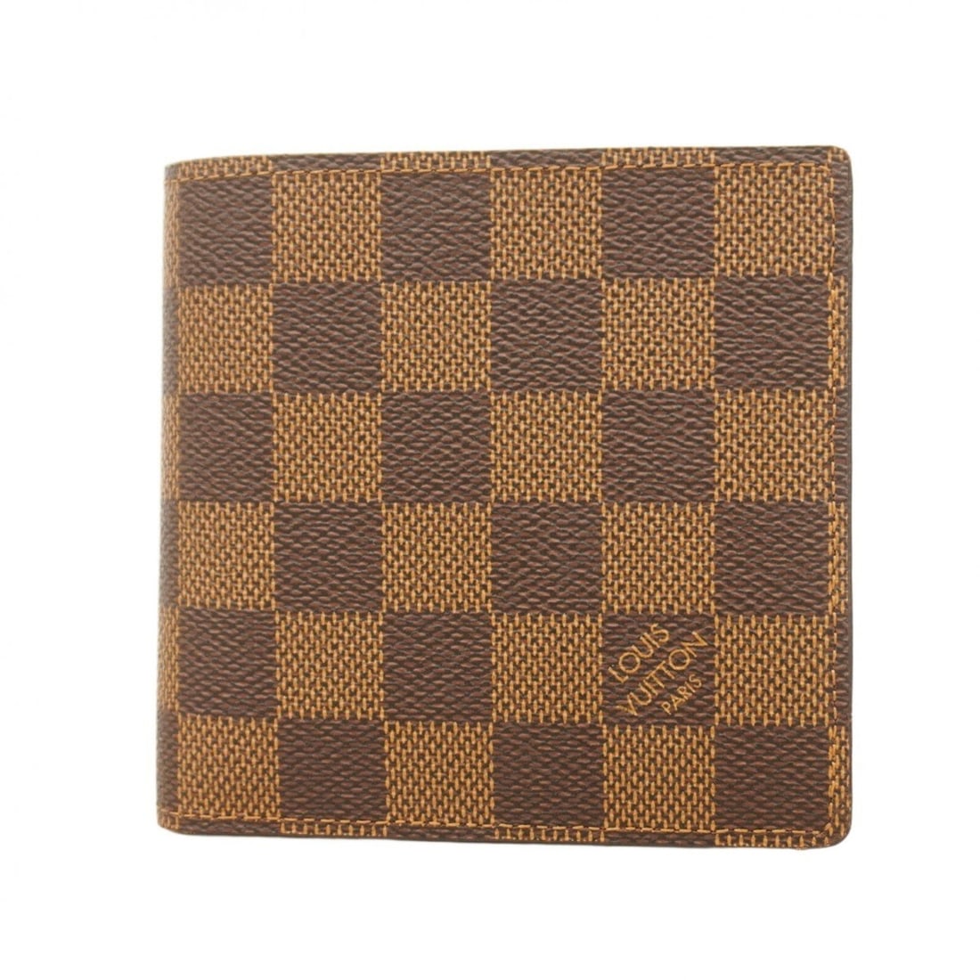 Louis Vuitton Damier Portefeuille Marco Wallet N61675 Ebene Men's (1 of 10)