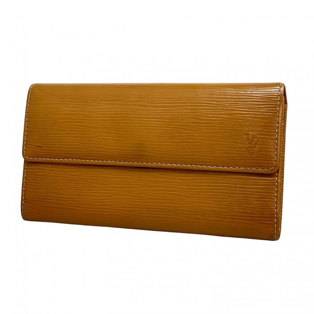 Louis Vuitton Epi Leather Long Wallet Porte Monnaie Credit M6359I Cannel Women's: --- Catalog ---Category: SizeSize (HxWxD): 10.5cm x 19cm x 1.5cm / 4.13'' x 7.48'' x 0.59''Category: DesignType: Long wallet (bi-fold)Color: CannelleGender: WomenCategory: GeneralMPN: M6359IBrand: Lou