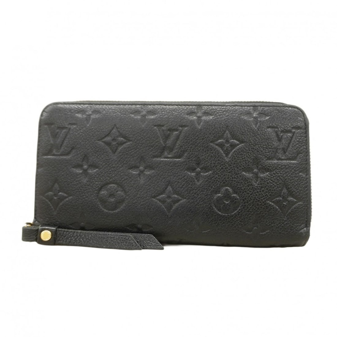 Louis Vuitton Monogram Empreinte Zippy Wallet M61864 Noir Women's Long (1 of 13)
