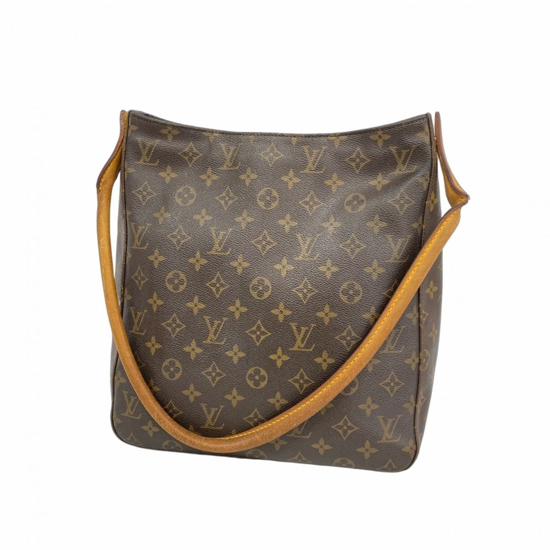 Louis Vuitton Monogram Looping GM Shoulder Bag M51145 Brown Women's (1 of 18)