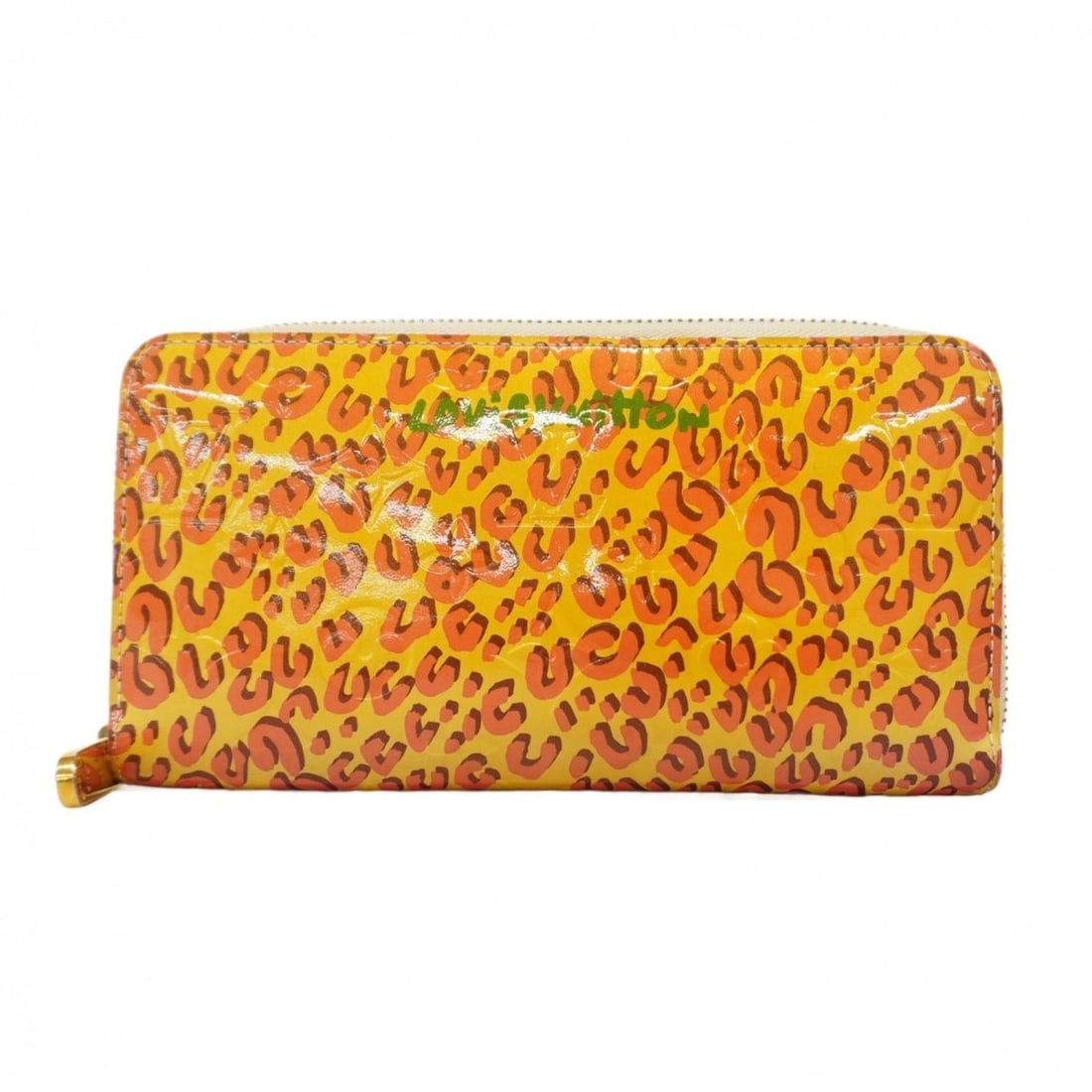 Louis Vuitton Vernis Leopard Print Zippy Wallet M91476 Women's Broncorail (1 of 13)