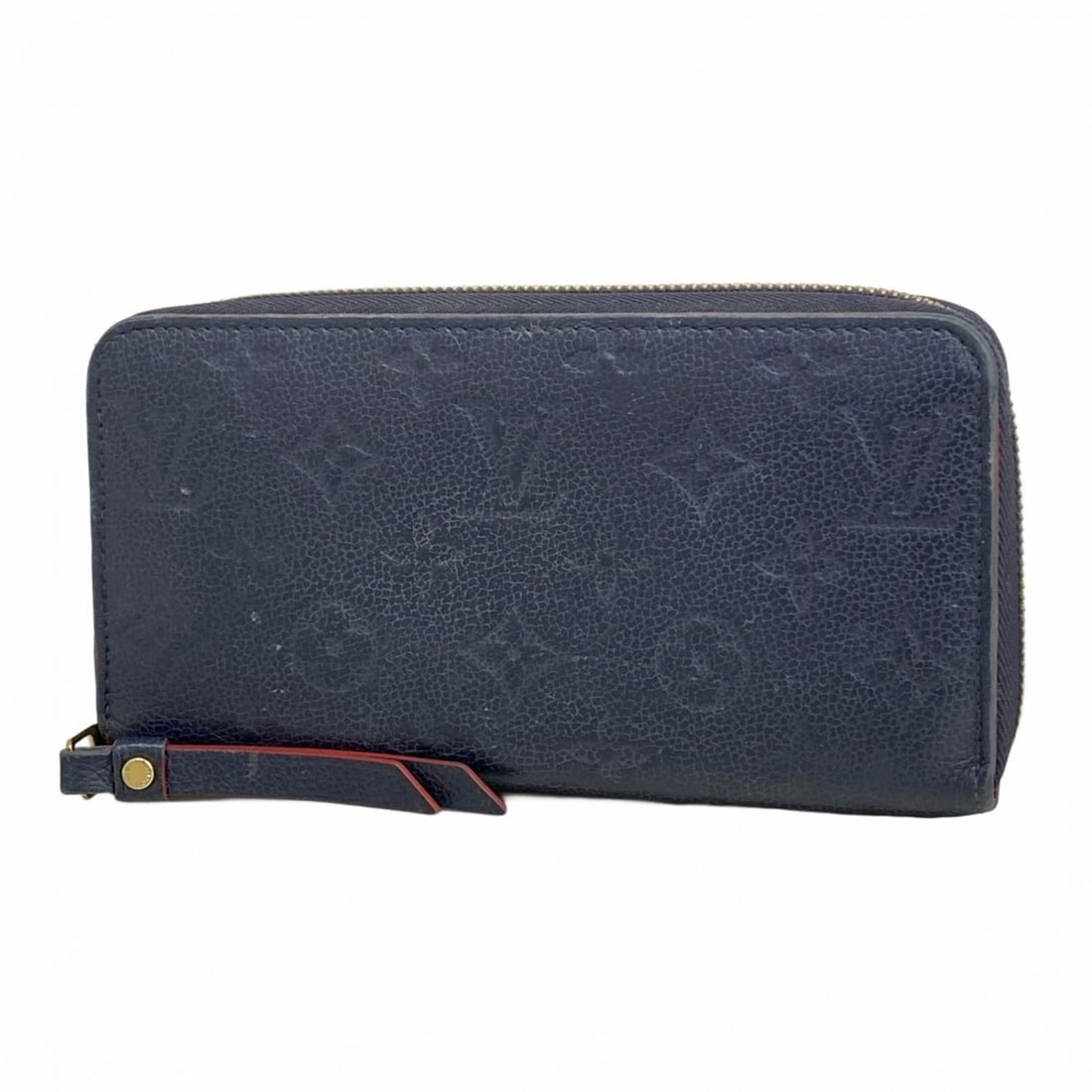 Louis Vuitton Monogram Empreinte Zippy Wallet M62121 Marine Rouge Men's/Women's P2118634 (1 of 12)