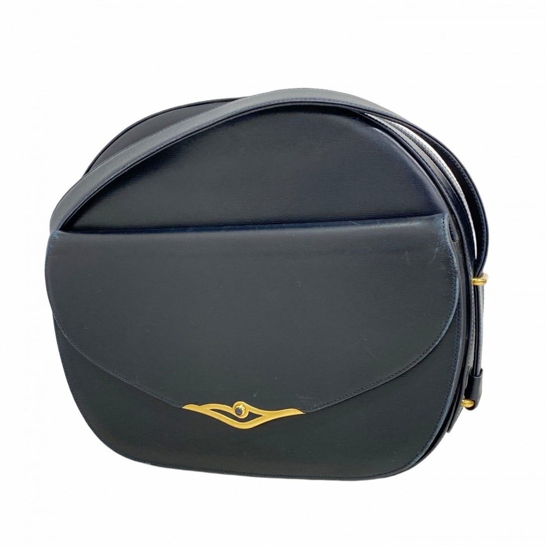 Cartier Saffiano Leather Shoulder Bag, Navy, Women's, P2114869: --- Catalog ---Category: SizeSize (HxWxD): 19cm x 22.5cm x 6cm / 7.48'' x 8.85'' x 2.36''Category: DesignType: Shoulder bagColor: NavyGender: WomenMaterial: Leather Hardware Color: GoldCategory: Gener