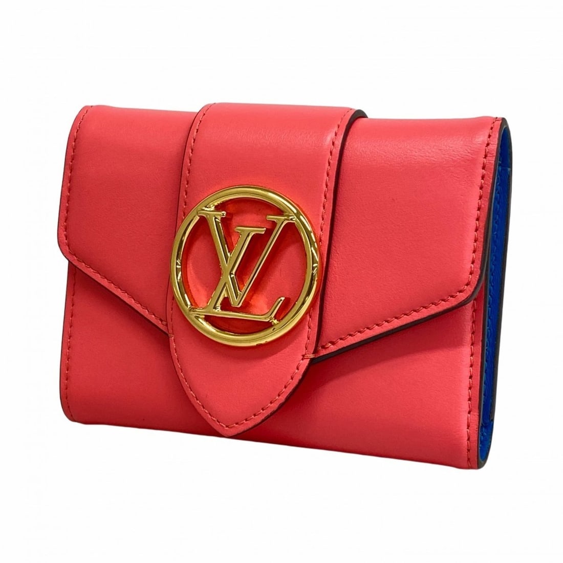 Louis Vuitton Tri-fold Wallet Portefeuille LV Pont Neuf Compact M69177 Dahlia Women's P2114868: --- Catalog ---Category: SizeSize (HxWxD): 9.5cm x 12cm x 2.5cm / 3.74'' x 4.72'' x 0.98''Category: DesignType: Wallet (tri-fold)Color: DahliaGender: WomenCategory: GeneralMPN: M69177Brand: Louis Vuit