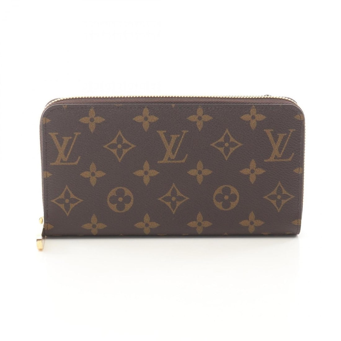 Louis Vuitton Zippy Wallet, Round Long Canvas Monogram, Women's, Brown and Pink, M41895 (1 of 9)