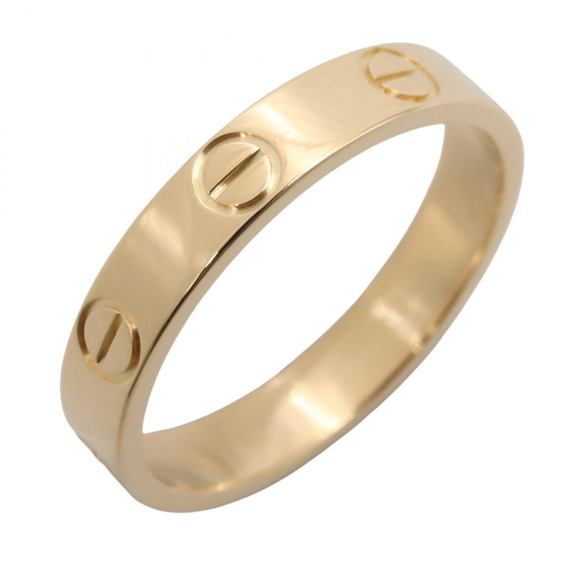 Cartier Mini Love Ring, 18K Yellow Gold, Women's, B4085000 (1 of 14)
