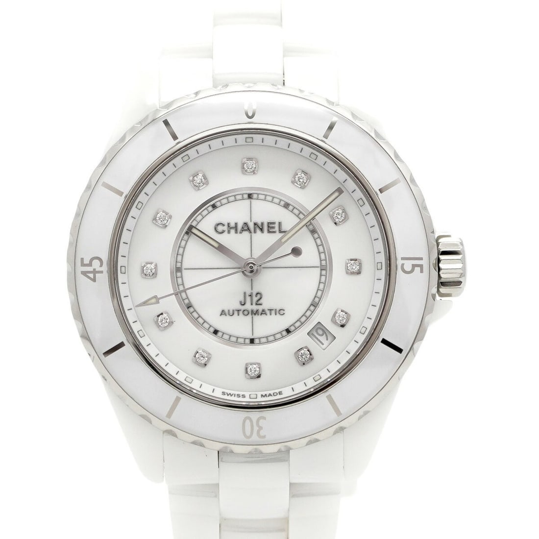 Chanel J12 H5705 White Dial Men's Watch (1 of 13)