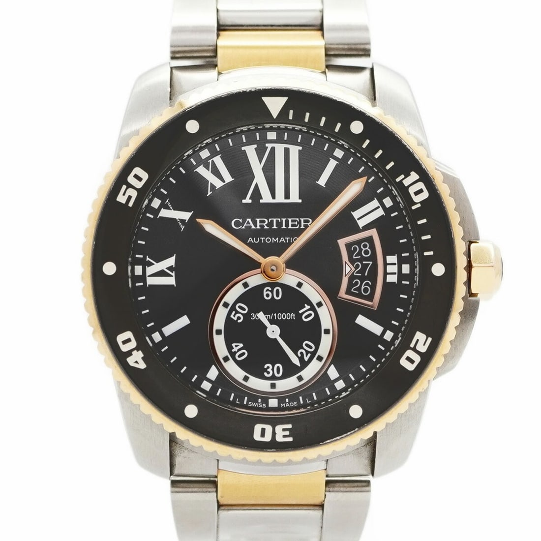 Cartier Calibre de Diver W7100054 Black Dial Men's Watch (1 of 15)