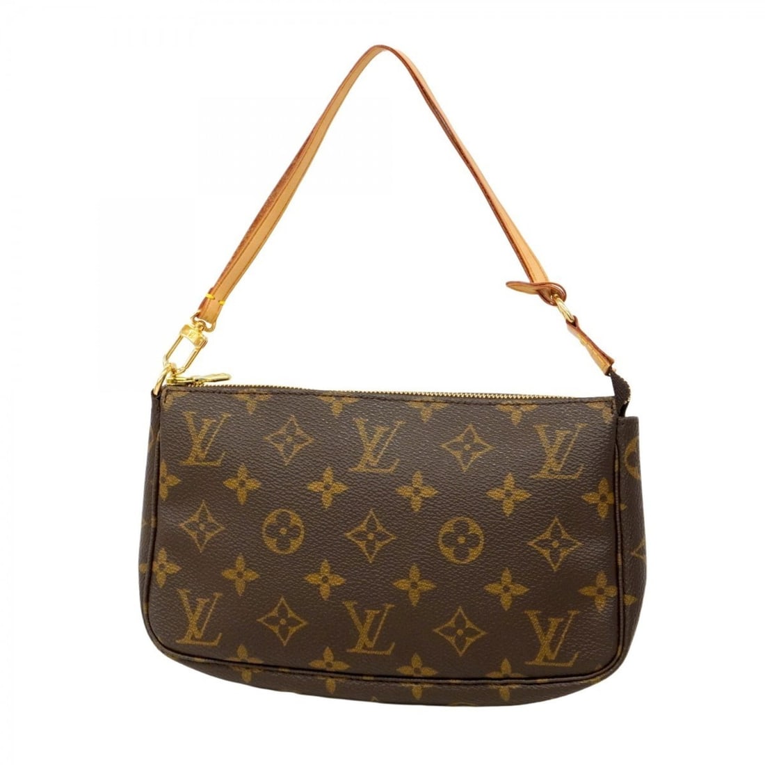 Louis Vuitton Monogram Pochette Accessoires M51980 Brown Women's Bag/Pouch (1 of 11)