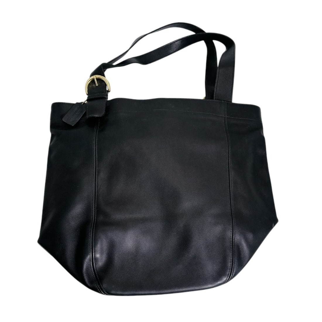 Coach tote bag, handbag, Old leather, J7M-4082, black (1 of 14)