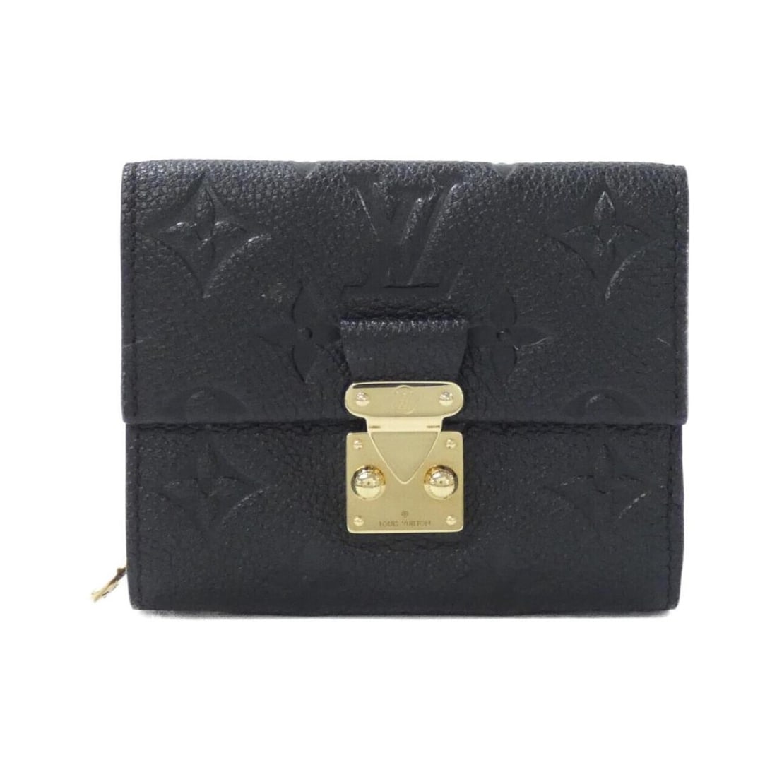 Louis Vuitton Monogram Empreinte Portefeuille Metis Compact M80880 Wallet: --- Catalog ---Category: SizeSize (HxWxD): 8cm x 11cm x 4cm / 3.14'' x 4.33'' x 1.57''Category: DesignType: Wallet (tri-fold)Color: BlackGender: Men,WomenMaterial: Leather Category: GeneralBrand: