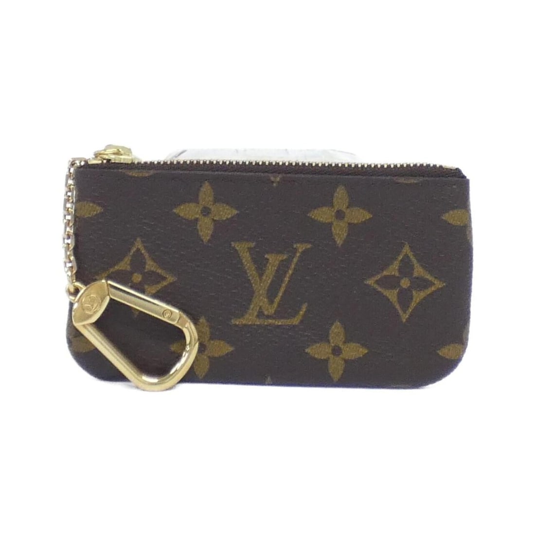 Louis Vuitton Monogram Pochette Cle M62650 Coin & Key Case (1 of 9)