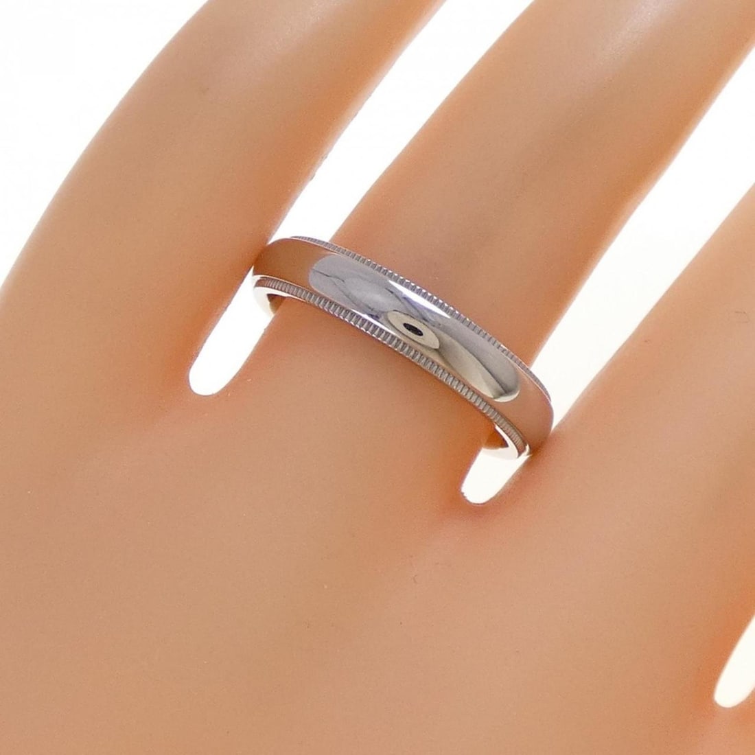 Tiffany Milgrain Ring - 4