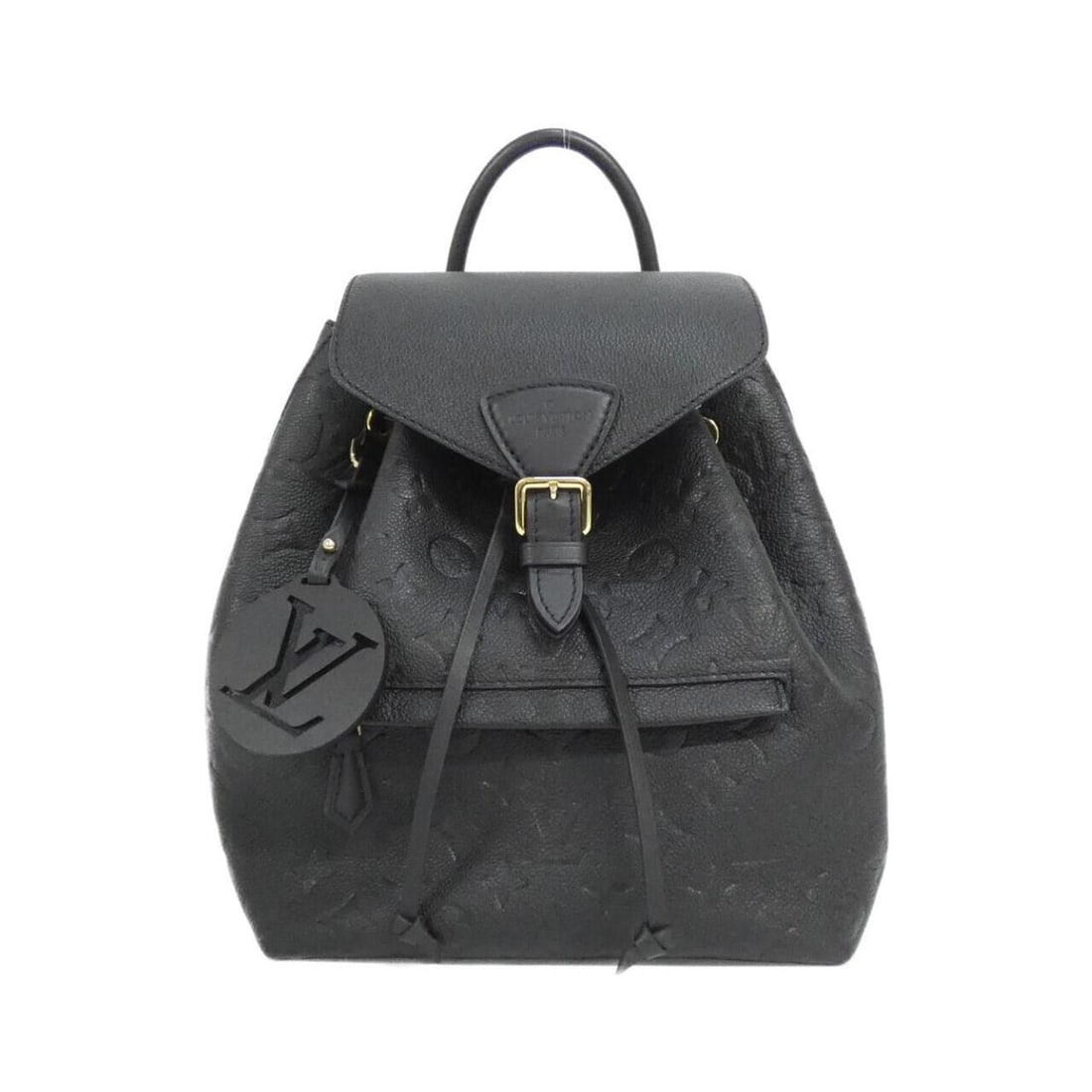 Louis Vuitton Monogram Empreinte Montsouris PM M45205 Backpack: --- Catalog ---Category: SizeSize (HxWxD): 27cm x 23cm x 15cm / 10.62'' x 9.05'' x 5.9''Category: DesignType: BackpackColor: BlackGender: WomenMaterial: Leather Category: GeneralBrand: Louis