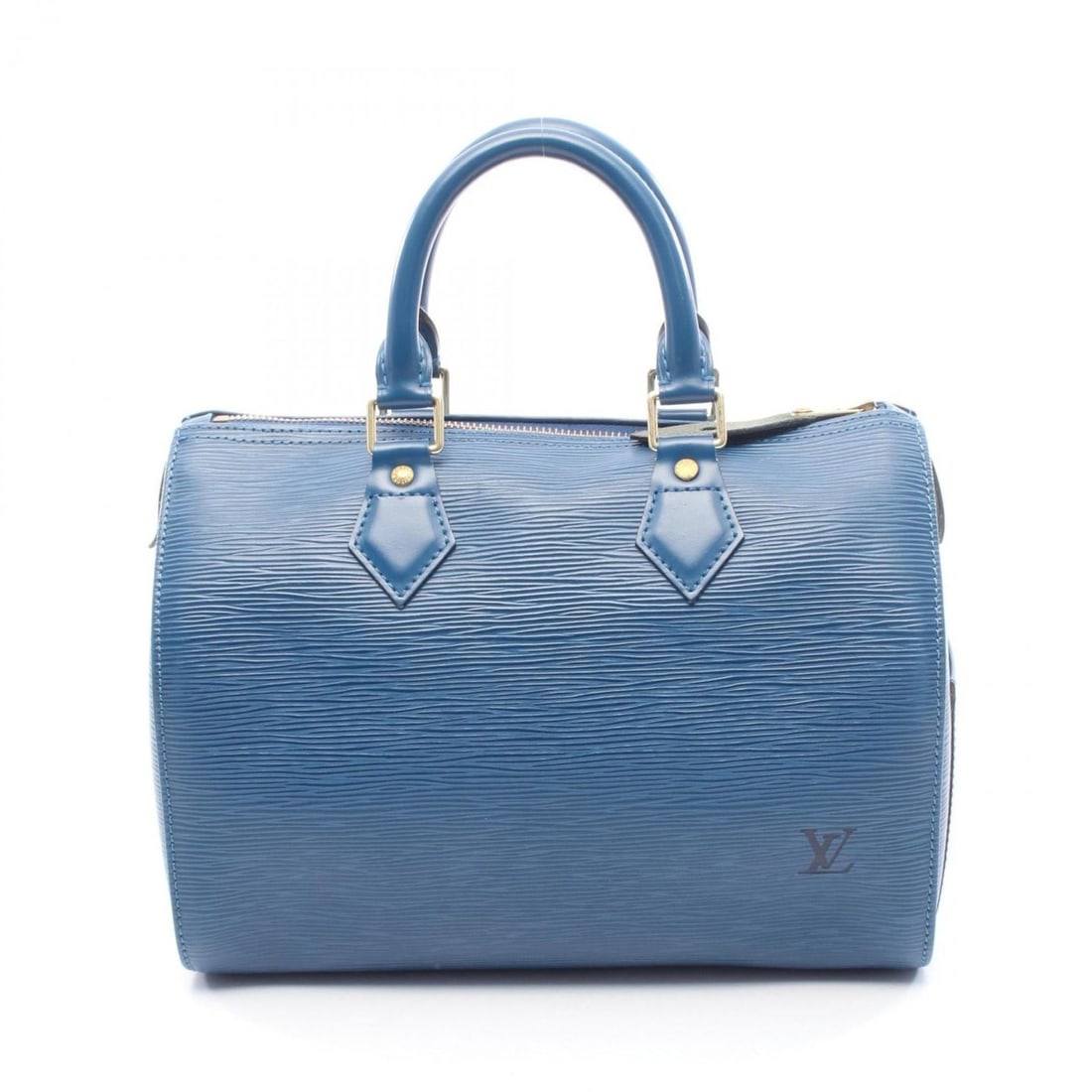 Louis Vuitton Speedy 25 Epi Leather Toledo Blue Handbag, Women's, Blue, M43015 (1 of 13)