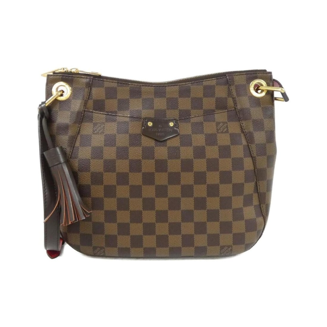 Louis Vuitton Damier South Bank N42230 Shoulder Bag: --- Catalog ---Category: SizeSize (HxWxD): 26cm x 30cm x 6cm / 10.23'' x 11.81'' x 2.36''Category: DesignType: Shoulder bagColor: EbeneGender: WomenMaterial: Coated canvas Hardware Color: GoldCategory