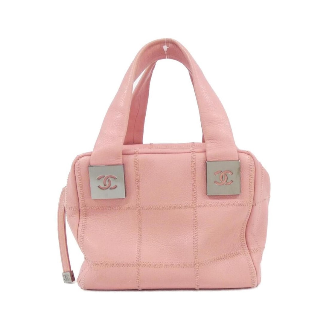 Chanel 24183 bag: --- Catalog ---Category: SizeSize (HxWxD): 15cm x 19cm x 13cm / 5.9'' x 7.48'' x 5.11''Category: DesignType: HandbagColor: PinkGender: WomenMaterial: Grained Calfskin Hardware Color: SilverCategory: G