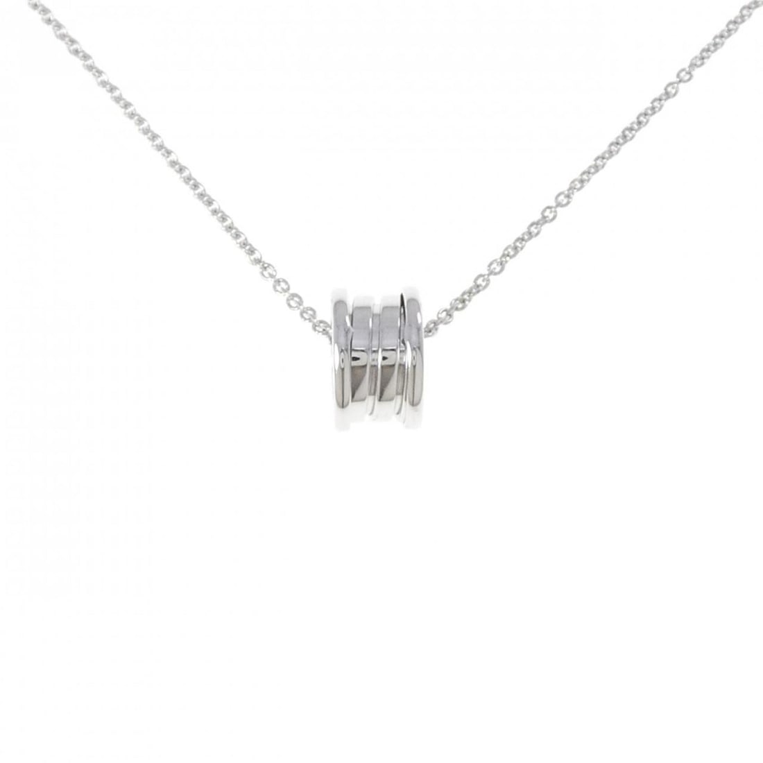 Bvlgari B.zero1 necklace: --- Catalog ---Category: SizePendant Size: 14.7mm x 9mm / 0.57'' x 0.35''Neck Circumference: 40 cm / 15.74''Category: DesignGender: WomenMaterial: White gold (18K)Pendant Type: PendantNecklace Type: N