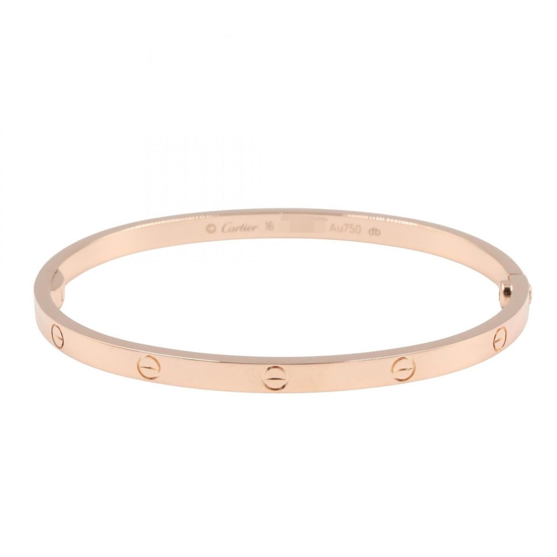Cartier Love Bracelet SM in 18K Pink Gold for Women, B6079017: --- Catalog ---Category: SizeLength: 15cm / 5.9''Category: DesignType: Charm braceletColor: GoldGender: WomenMaterial: Pink gold (18K)Category: GeneralMPN: B6079017Brand: Cartier--- Item List ---Secti